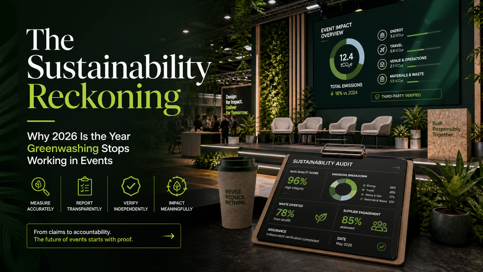 The Sustainability Reckoning: Why 2026 Is the Year Greenwashing Stops Working in Indian Events