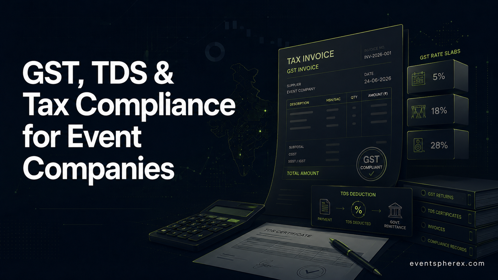 GST, TDS & Tax Compliance for Indian Event Companies (2026 Update)