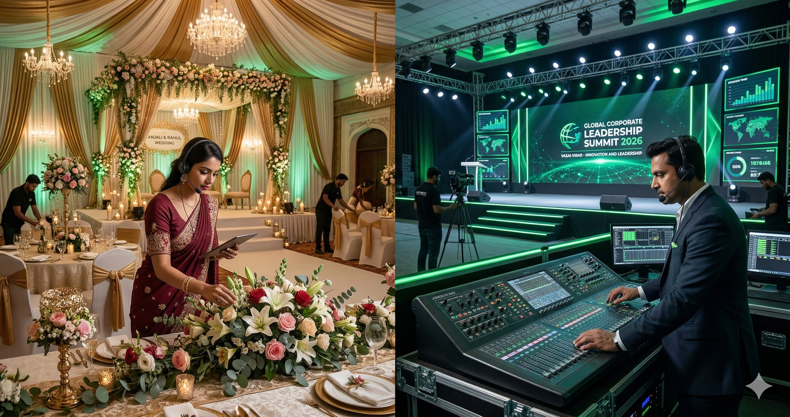 How to Transition from Weddings to Corporate Events