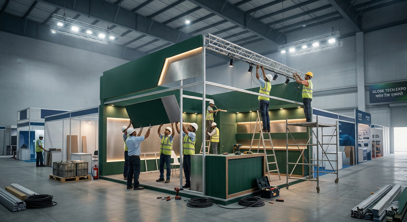 Average Cost of Exhibition Stall Construction in India 2026: City-by-City Breakdown